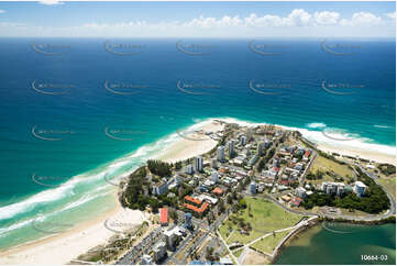 Greenmount & Rainbow Bay Coolangatta QLD Aerial Photography