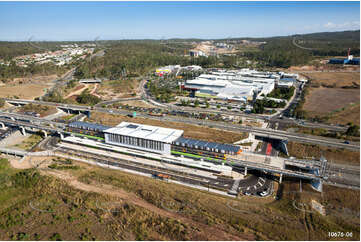 Commuter Train Springfield Central Line QLD Aerial Photography