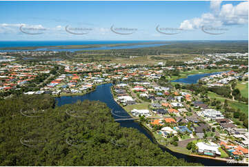 Aerial Photo Pelican Waters QLD Aerial Photography