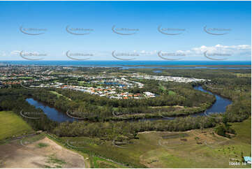 Aerial Photo Pelican Waters QLD Aerial Photography