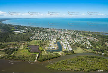 Aerial Photo Beachmere QLD Aerial Photography