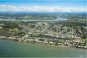 Aerial Photo Beachmere QLD Aerial Photography