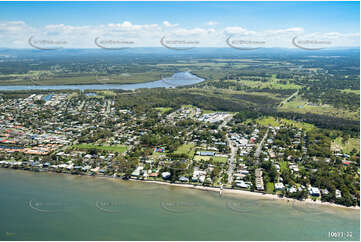 Aerial Photo Beachmere QLD Aerial Photography