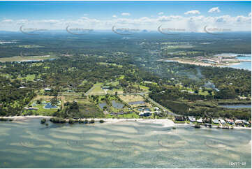 Aerial Photo Beachmere QLD Aerial Photography