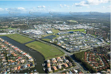 Aerial Photo Biggera Waters QLD Aerial Photography