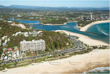 Aerial Photo Currumbin QLD Aerial Photography