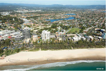 Burleigh Heads Coastline QLD Aerial Photography