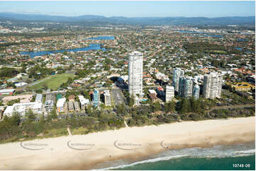 Burleigh Heads Coastline QLD Aerial Photography