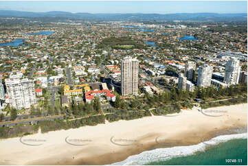 Burleigh Heads Coastline QLD Aerial Photography