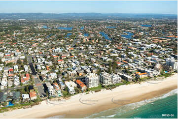 Aerial Photo Mermaid Beach QLD Aerial Photography