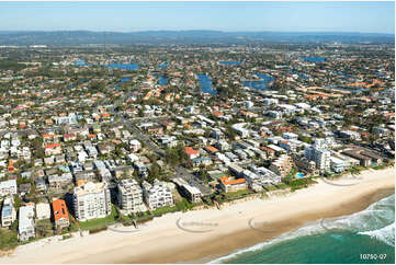 Aerial Photo Mermaid Beach QLD Aerial Photography