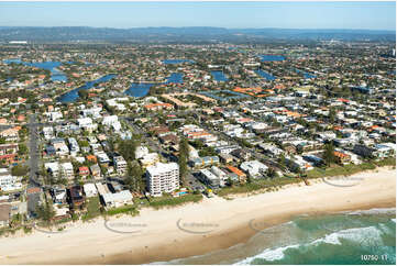 Aerial Photo Mermaid Beach QLD Aerial Photography