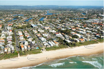 Aerial Photo Mermaid Beach QLD Aerial Photography