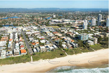 Aerial Photo Mermaid Beach QLD Aerial Photography