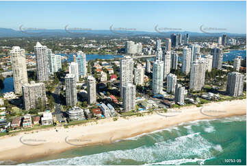 Aerial Photo Main Beach QLD Aerial Photography