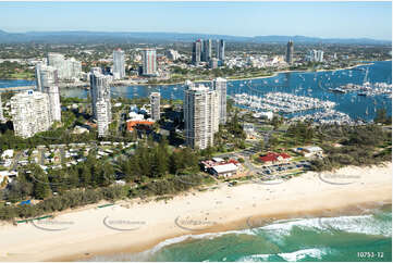 Aerial Photo Main Beach QLD Aerial Photography