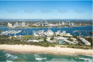 Aerial Photo Main Beach QLD Aerial Photography