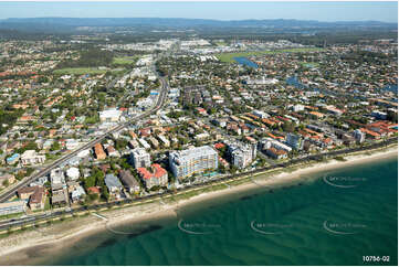 Aerial Photo Biggera Waters QLD Aerial Photography