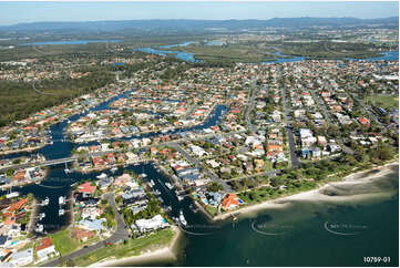 Aerial Photo Paradise Point QLD Aerial Photography