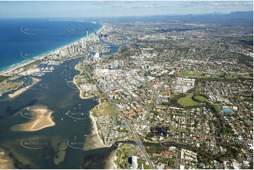 Aerial Photo Southport Parklands QLD Aerial Photography