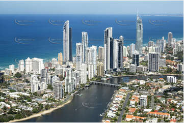 Aerial Photo Surfers Paradise QLD Aerial Photography