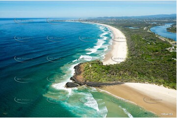 Letitia Spit at Fingal Head - NSW NSW Aerial Photography