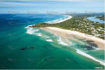 Letitia Spit at Fingal Head - NSW NSW Aerial Photography