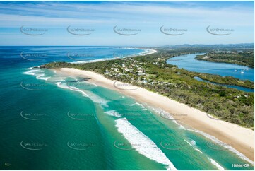 Letitia Spit at Fingal Head - NSW NSW Aerial Photography