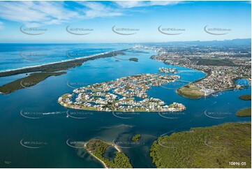 Aerial Photo Sovereign Island QLD Aerial Photography