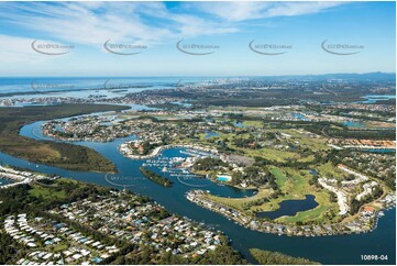 Aerial Photo Sanctuary Cove QLD Aerial Photography