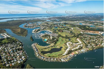 Aerial Photo Sanctuary Cove QLD Aerial Photography