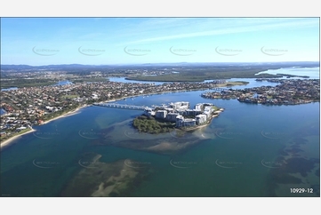 The Gold Coast Tourist Park & Broadwater QLD Aerial Photography