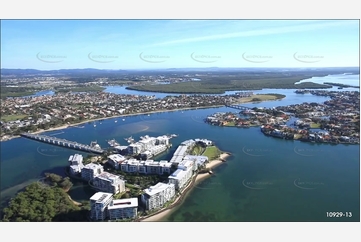 The Gold Coast Tourist Park & Broadwater QLD Aerial Photography