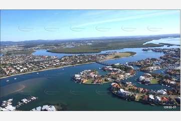 Aerial Video of Sovereign Island - Paradise Point QLD Aerial Photography