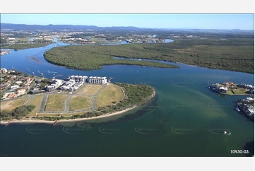 Aerial Video of Sovereign Island - Paradise Point QLD Aerial Photography