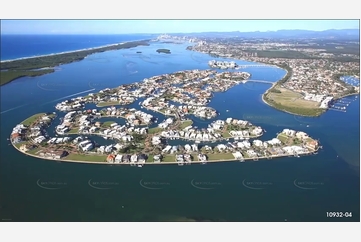 Aerial Video of Sovereign Island QLD Aerial Photography