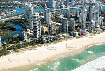 Aerial Photo Main Beach QLD Aerial Photography