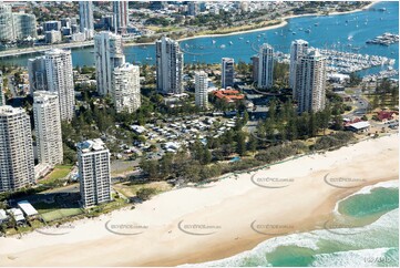 Aerial Photo Main Beach QLD Aerial Photography