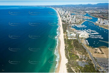 Aerial Photo Main Beach QLD Aerial Photography