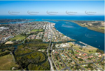 Ballina on the Richmond River Aerial Photography