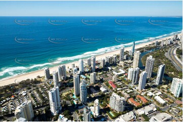 Aerial Photo of Main Beach - Gold Coast QLD Aerial Photography