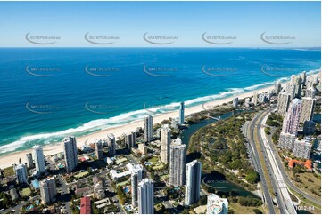 Aerial Photo of Main Beach - Gold Coast QLD Aerial Photography