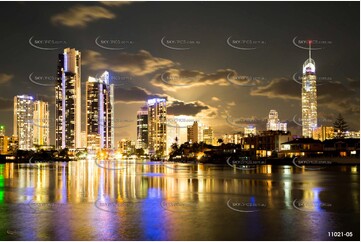 Surfers Paradise at Sunset QLD Aerial Photography