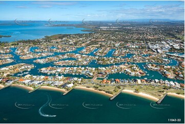 Aerial Photo of Cleveland & Raby Bay QLD Aerial Photography