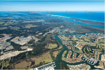 High Altitude Photo of Coomera Gold Coast QLD Aerial Photography