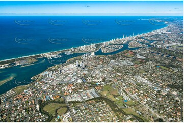 A view of Southport from 8000ft QLD Aerial Photography