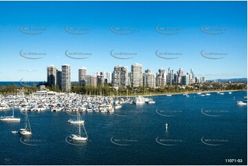 Boat Harbour & Palazzo Versace Gold Coast QLD Aerial Photography