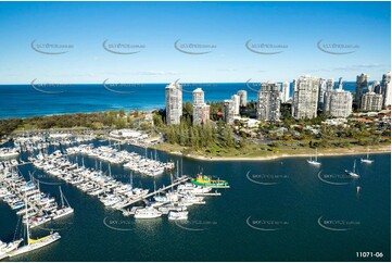 Boat Harbour & Palazzo Versace Gold Coast QLD Aerial Photography