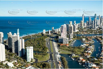 Aerial Photo Surfers Paradise QLD Aerial Photography