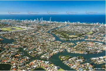 The Sorrento Area of Benowa QLD Aerial Photography